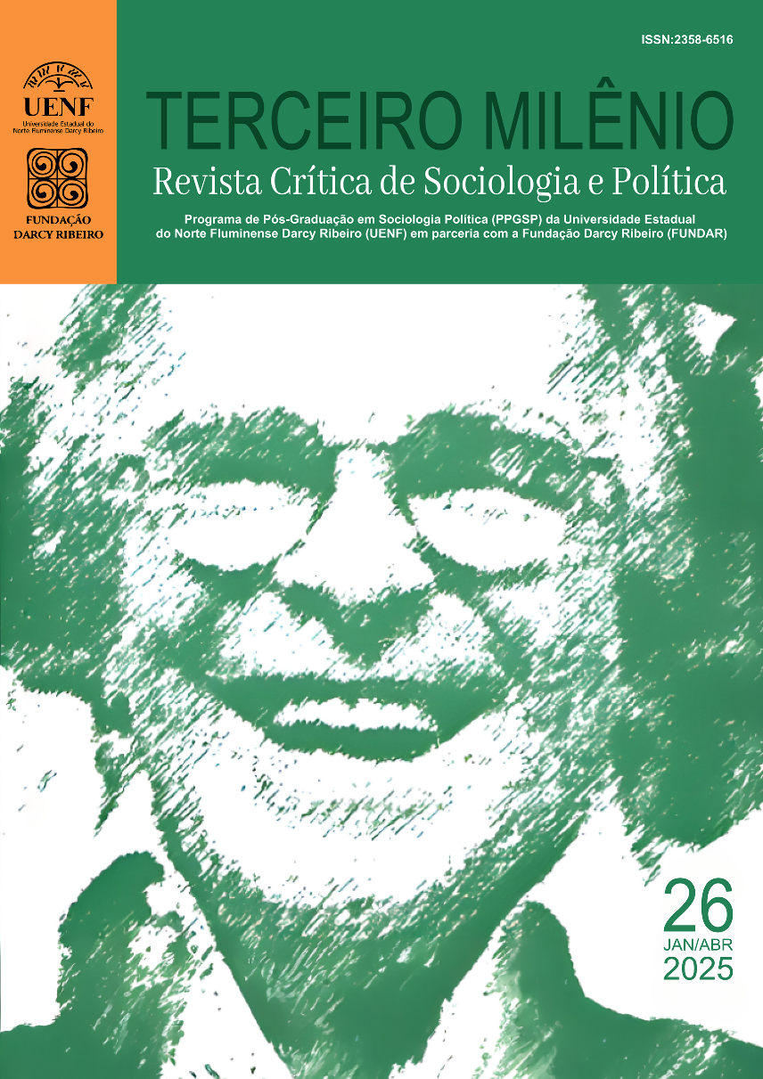 Capa do volume 26 da revista Terceiro Milênio